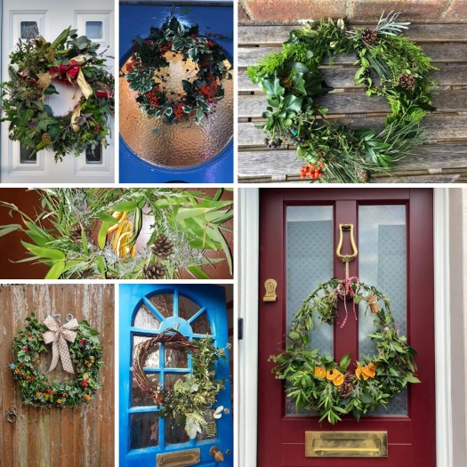 Wreaths made in previous years